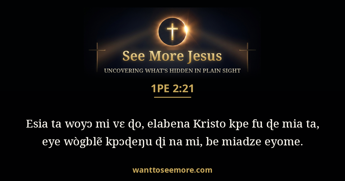 1 Peter 2:21