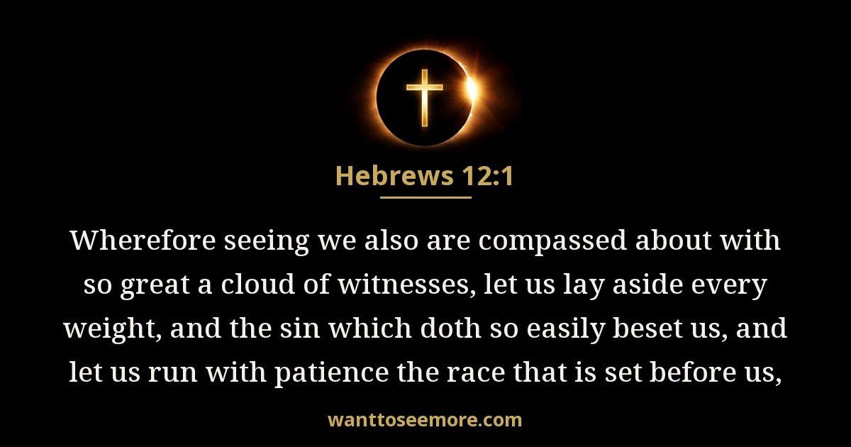 Hebrews 12:1