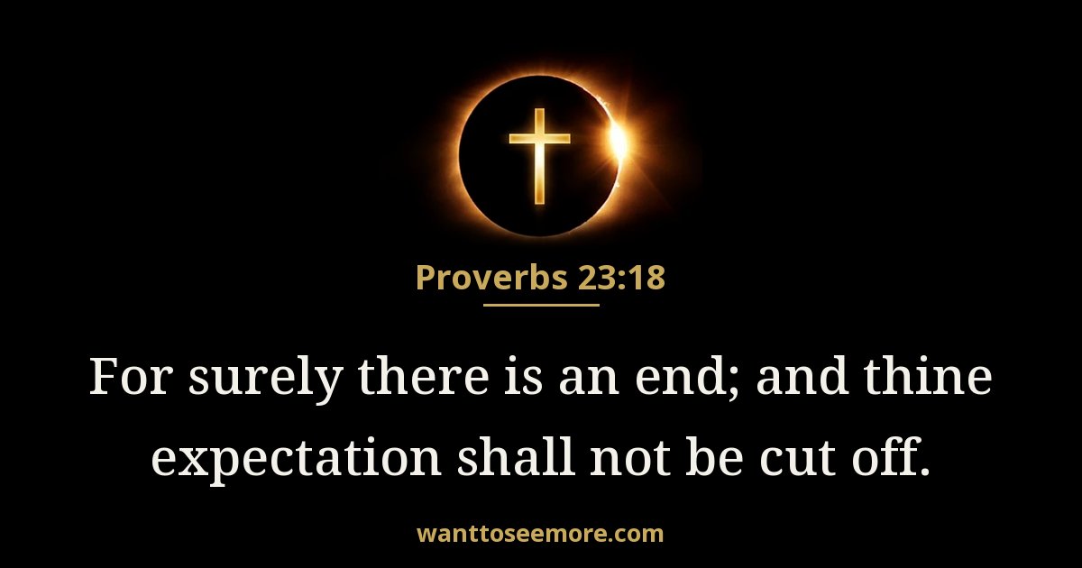 Proverbs 23:18