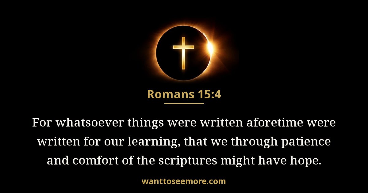 Romans 15:4