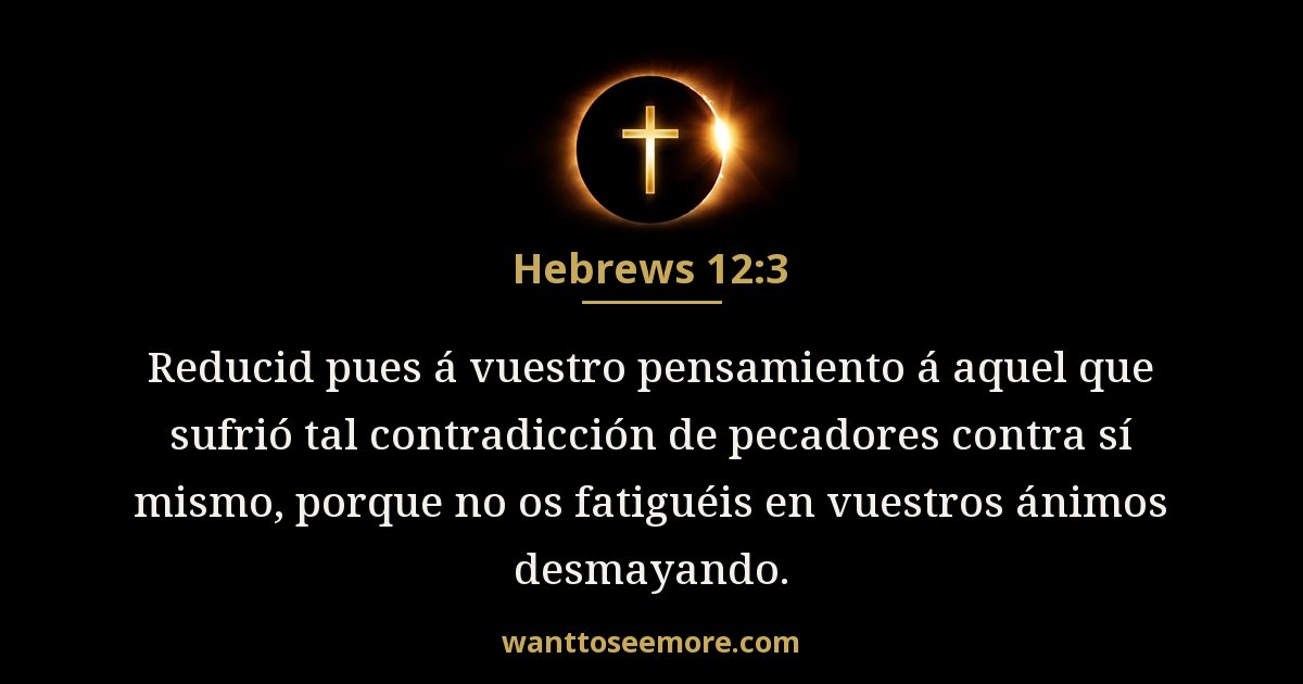 Hebrews 12:3