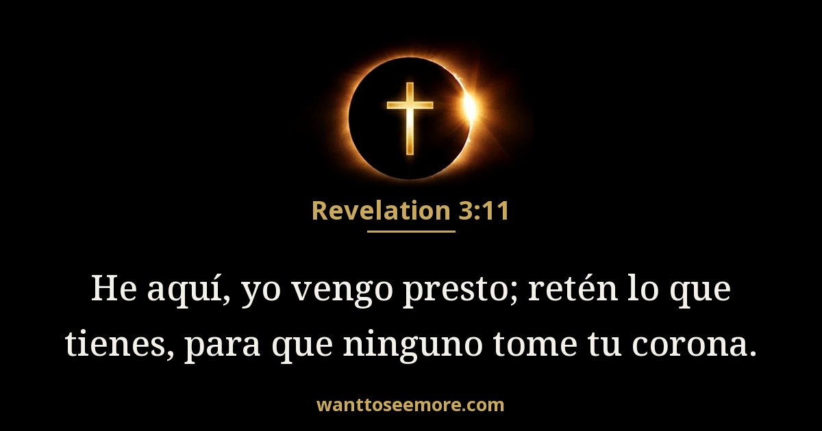 Revelation 3:11