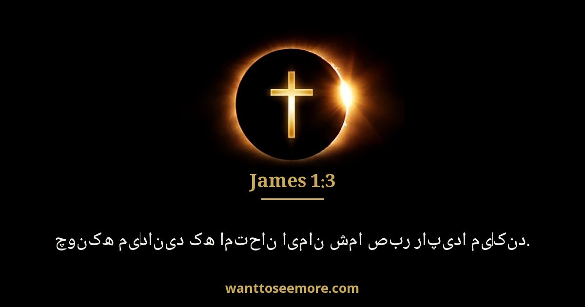 James 1:3