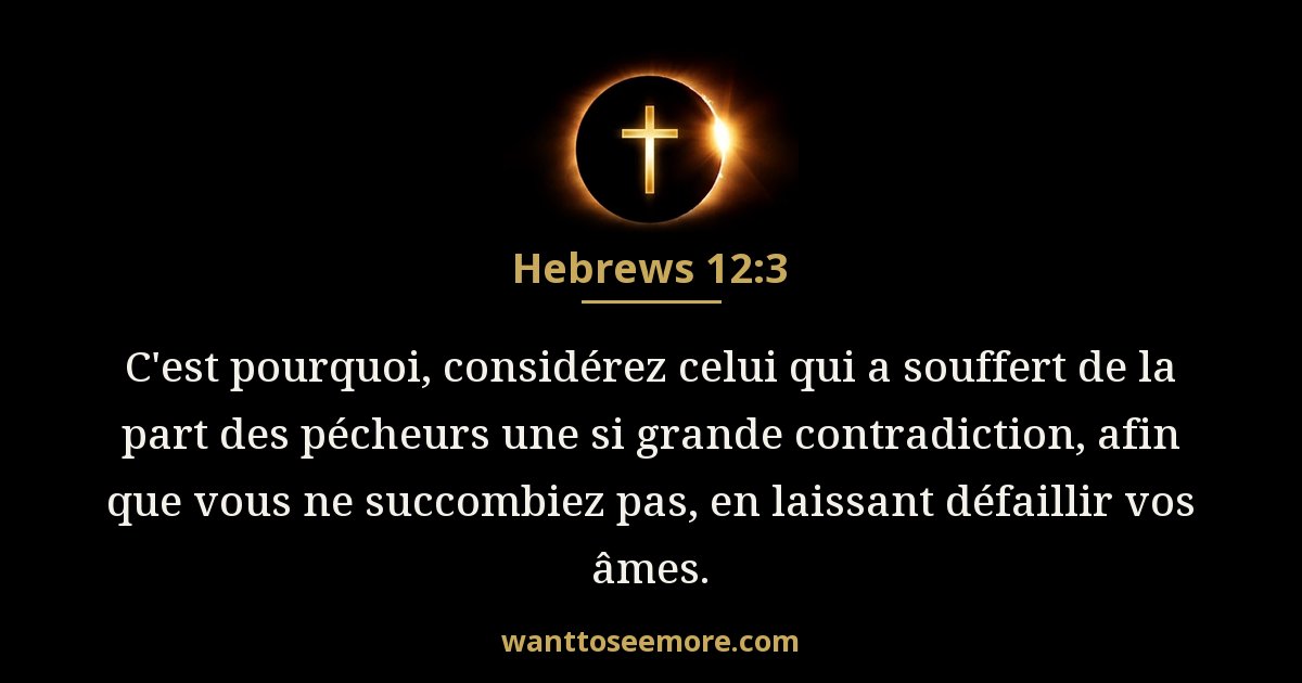 Hebrews 12:3