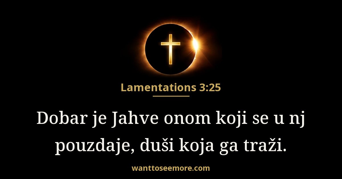 Lamentations 3:25