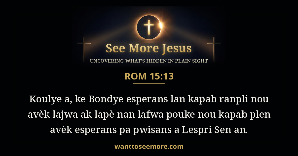 Romans 15:13