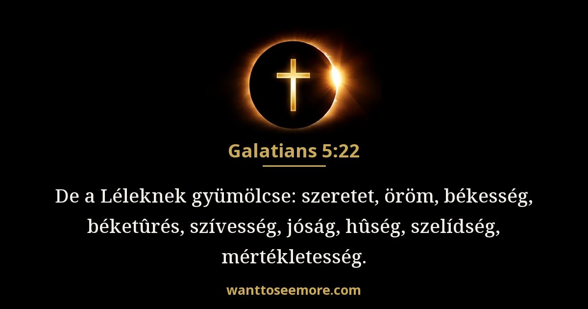 Galatians 5:22
