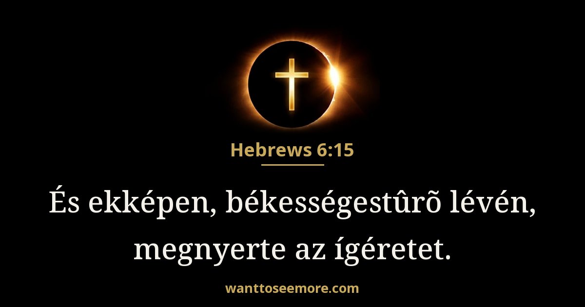 Zsidók 6:15