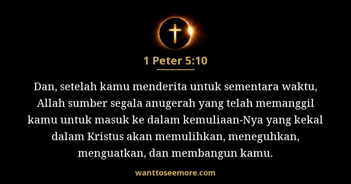 1 Petrus 5:10