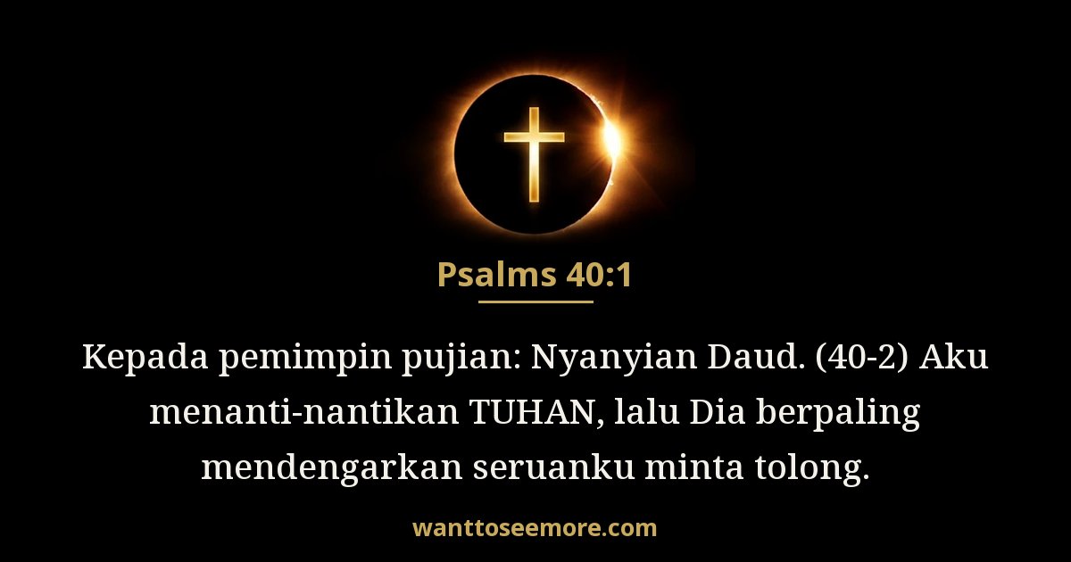 Psalms 40:1