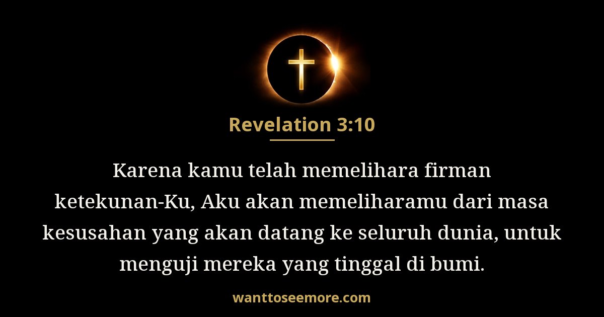 Revelation 3:10