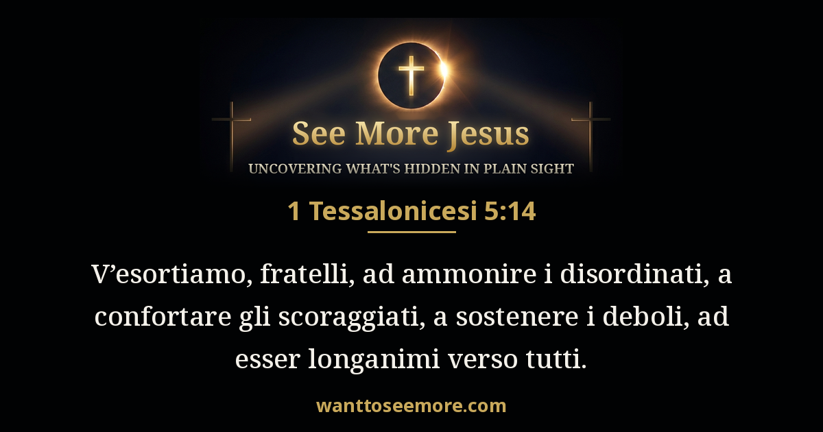 1 Thessalonians 5:14