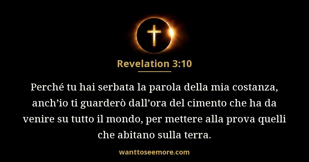Revelation 3:10