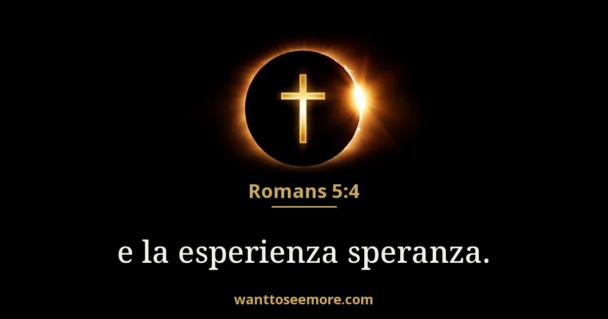 Romans 5:4