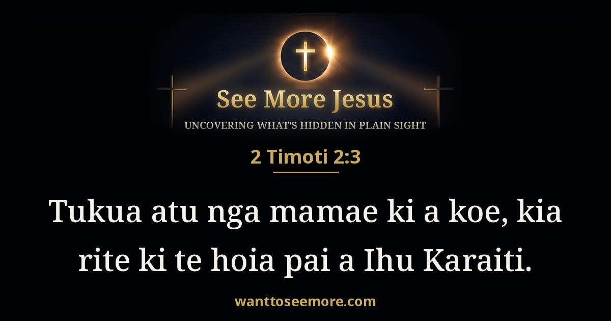 2 Timothy 2:3