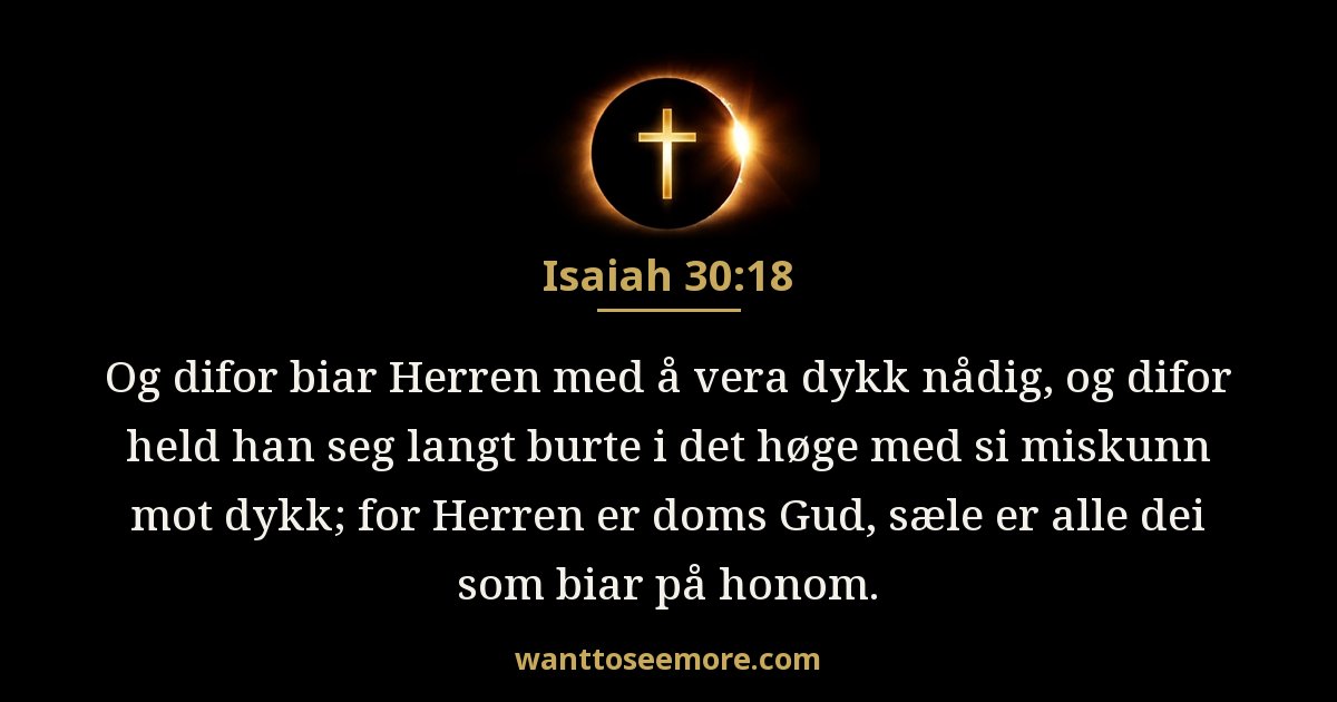 Isaiah 30:18
