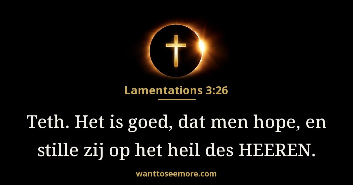 Lamentations 3:26