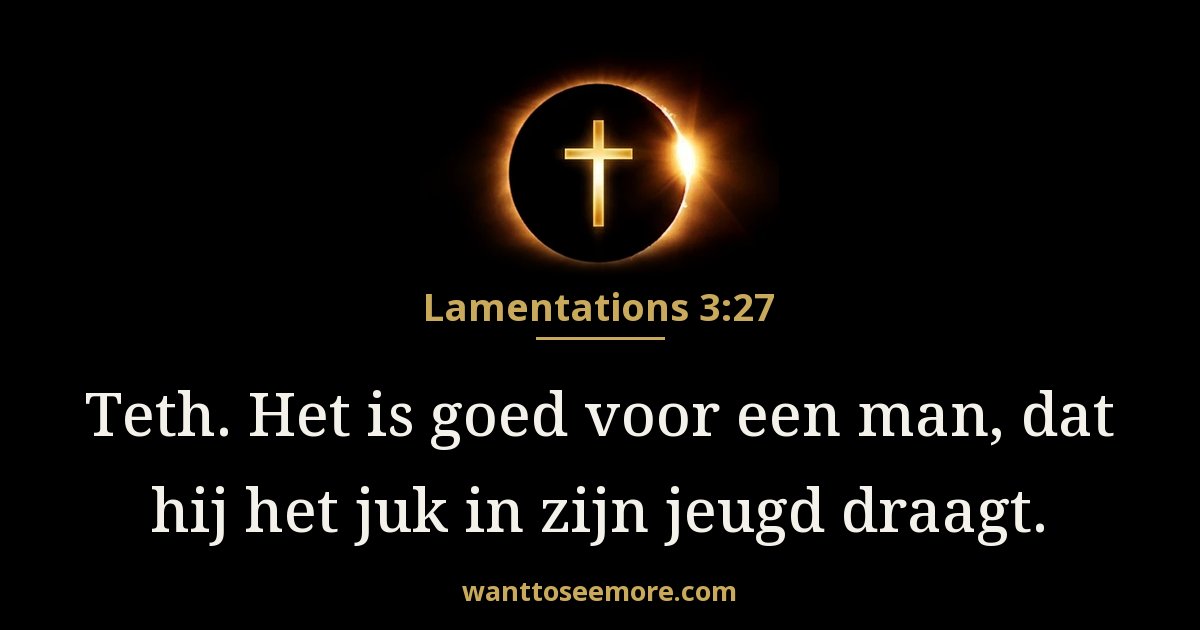 Lamentations 3:27