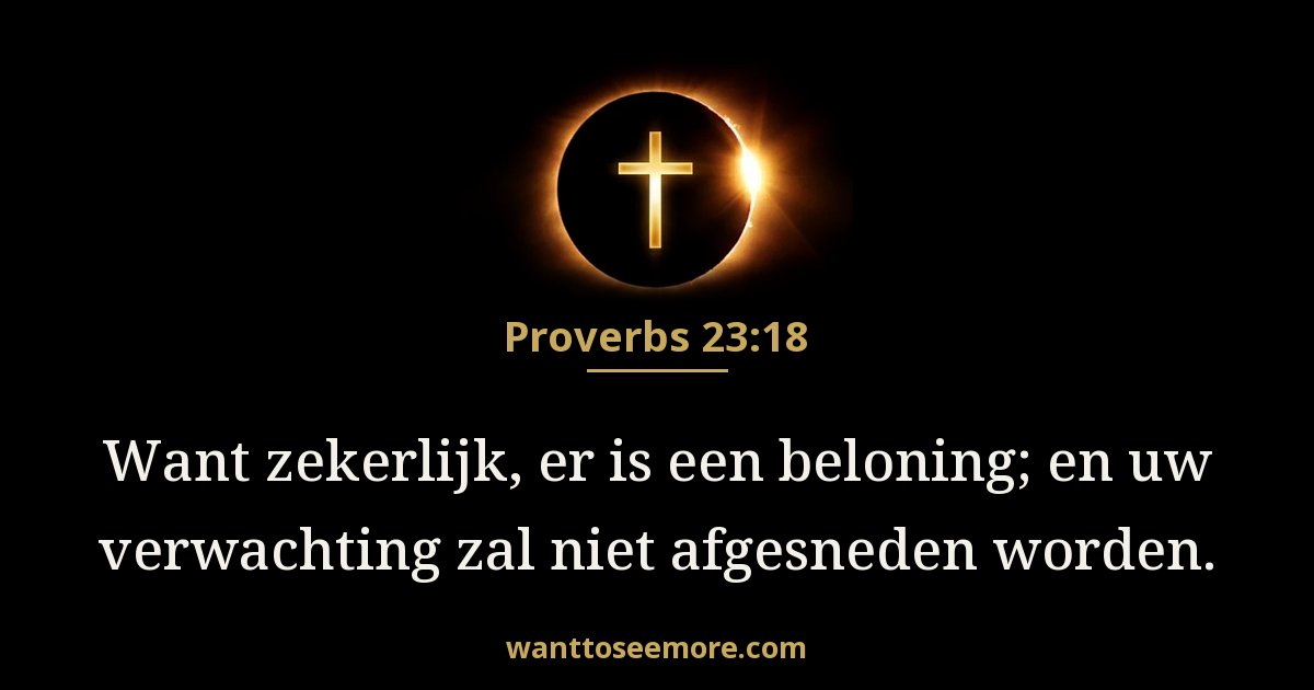 Proverbs 23:18