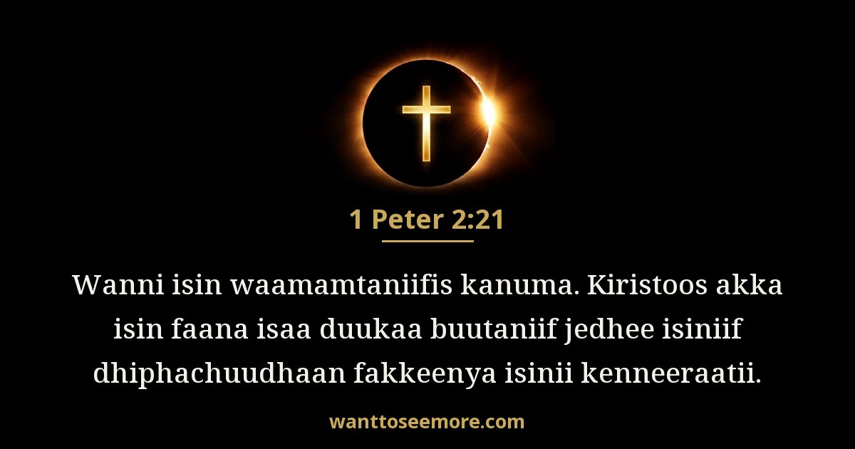 1 Peter 2:21