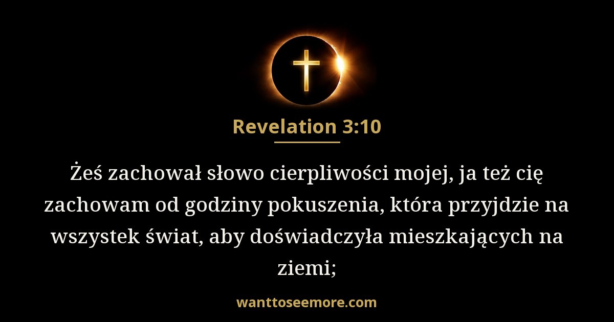 Revelation 3:10