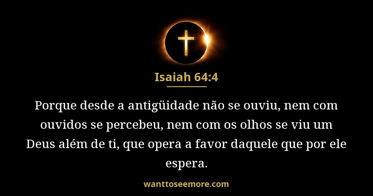 Isaiah 64:4