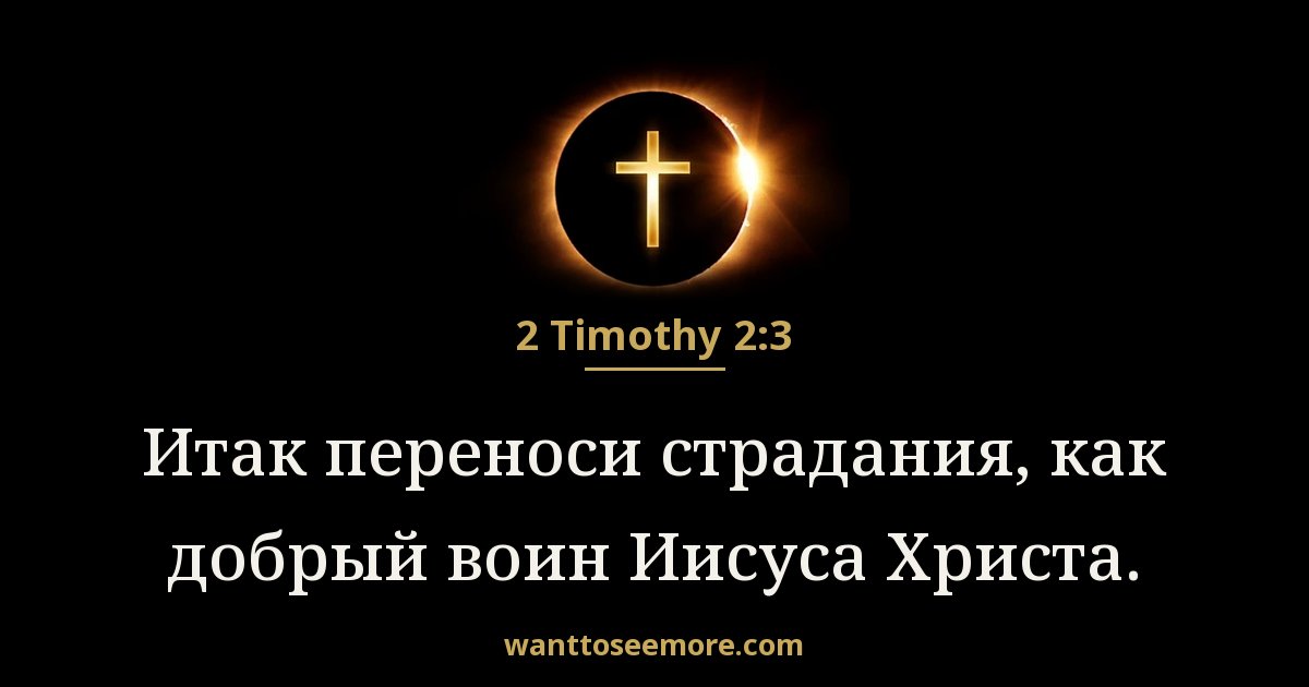 2 Timothy 2:3