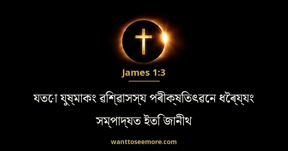 James 1:3