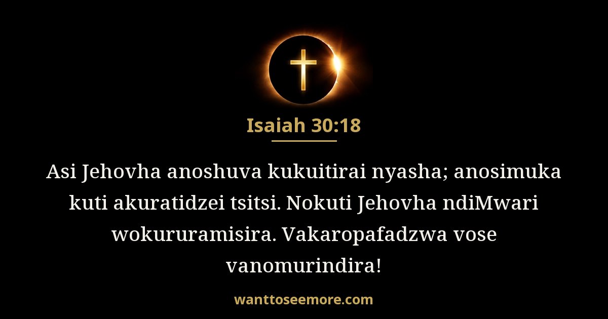 Isaiah 30:18