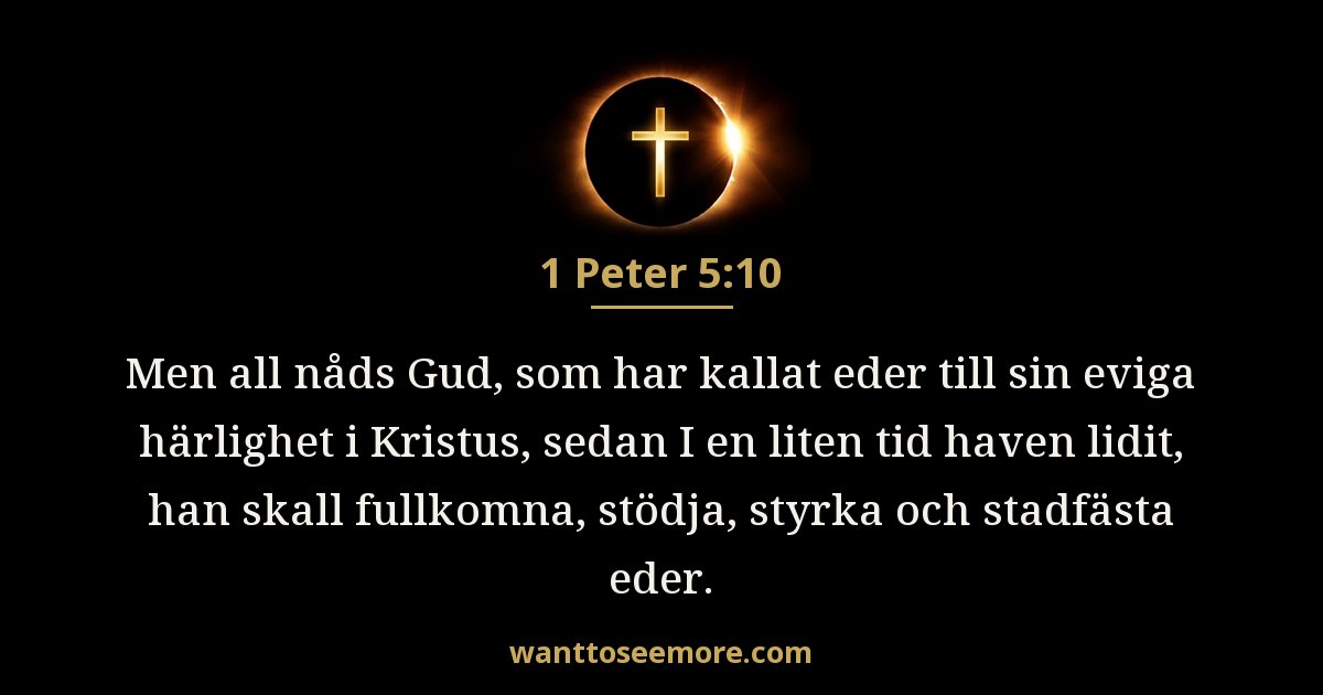 1 Petrusbrevet 5:10