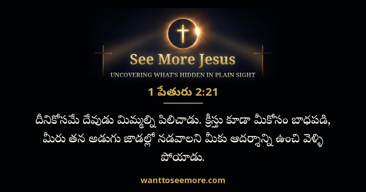 1 Peter 2:21