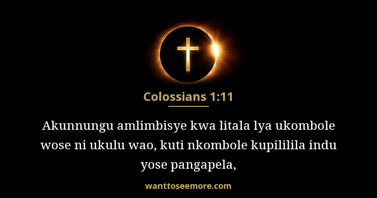 Colossians 1:11