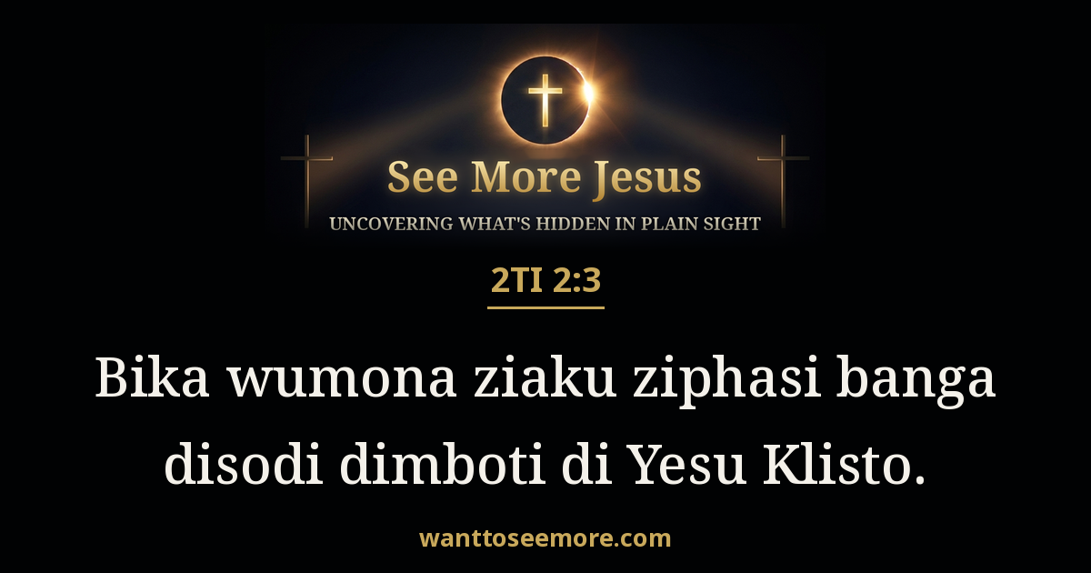 2 Timothy 2:3