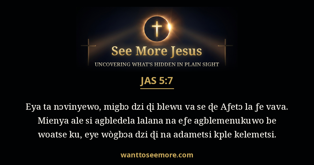James 5:7