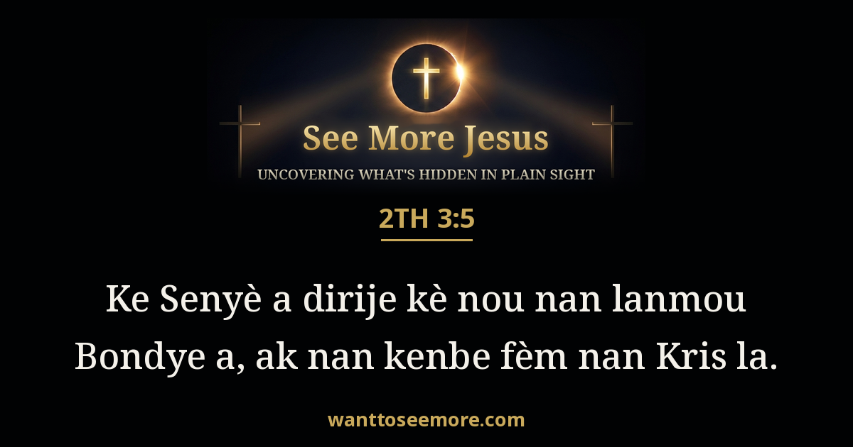 2 Thessalonians 3:5