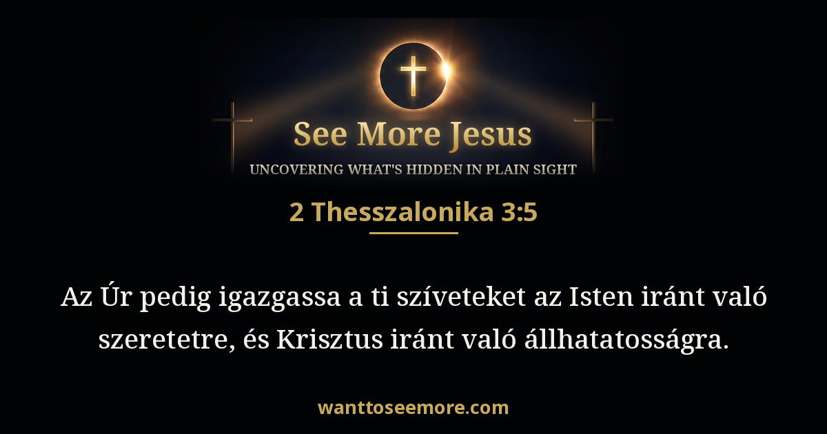2 Thessalonians 3:5