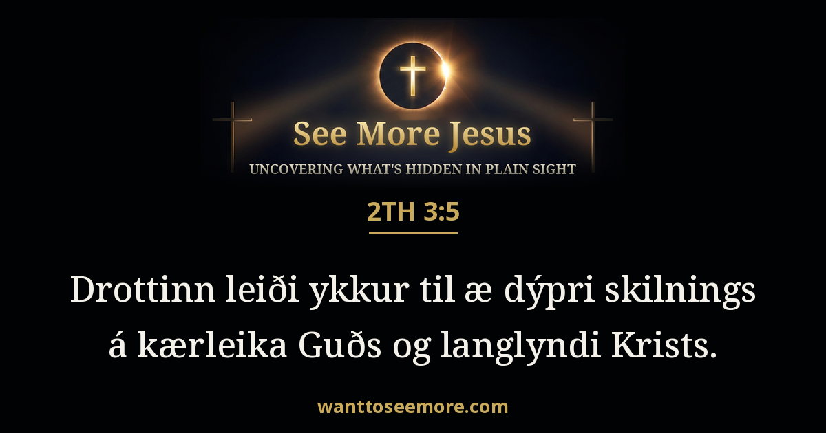 2 Thessalonians 3:5