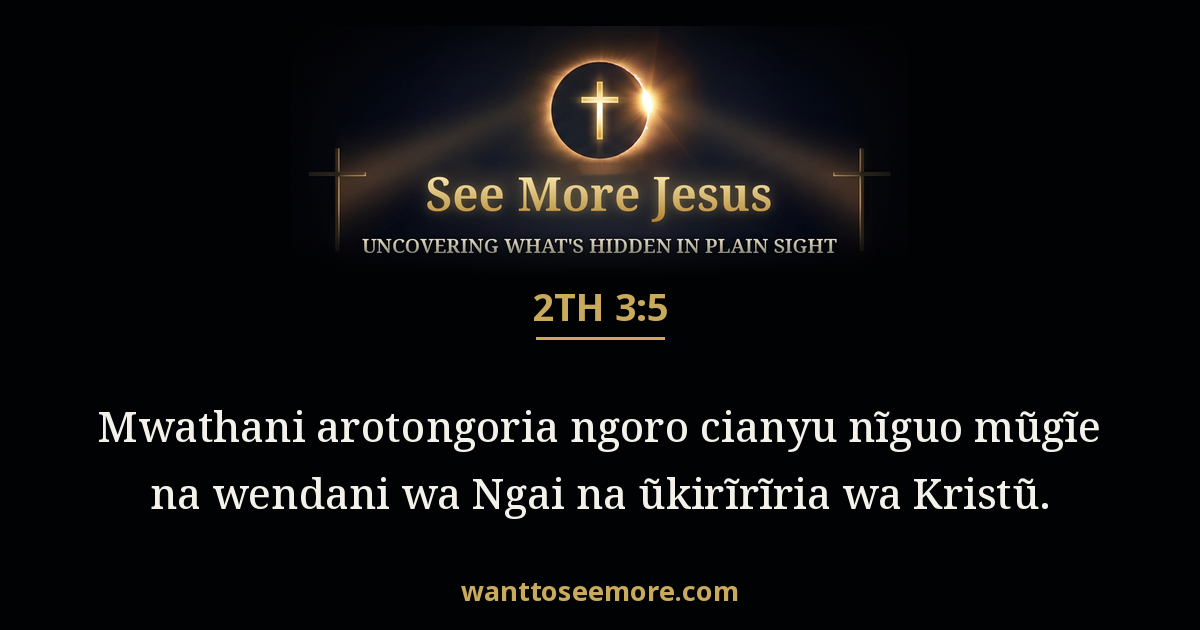 2 Thessalonians 3:5