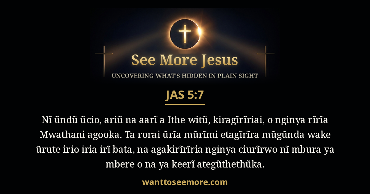James 5:7