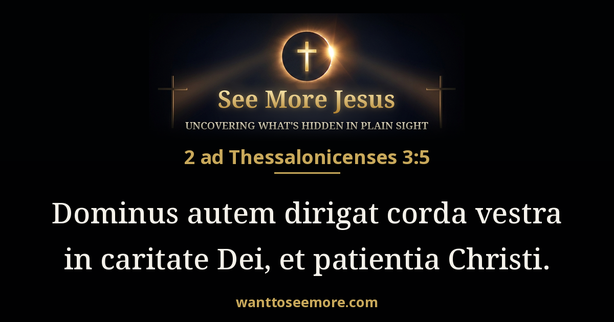2 Thessalonians 3:5