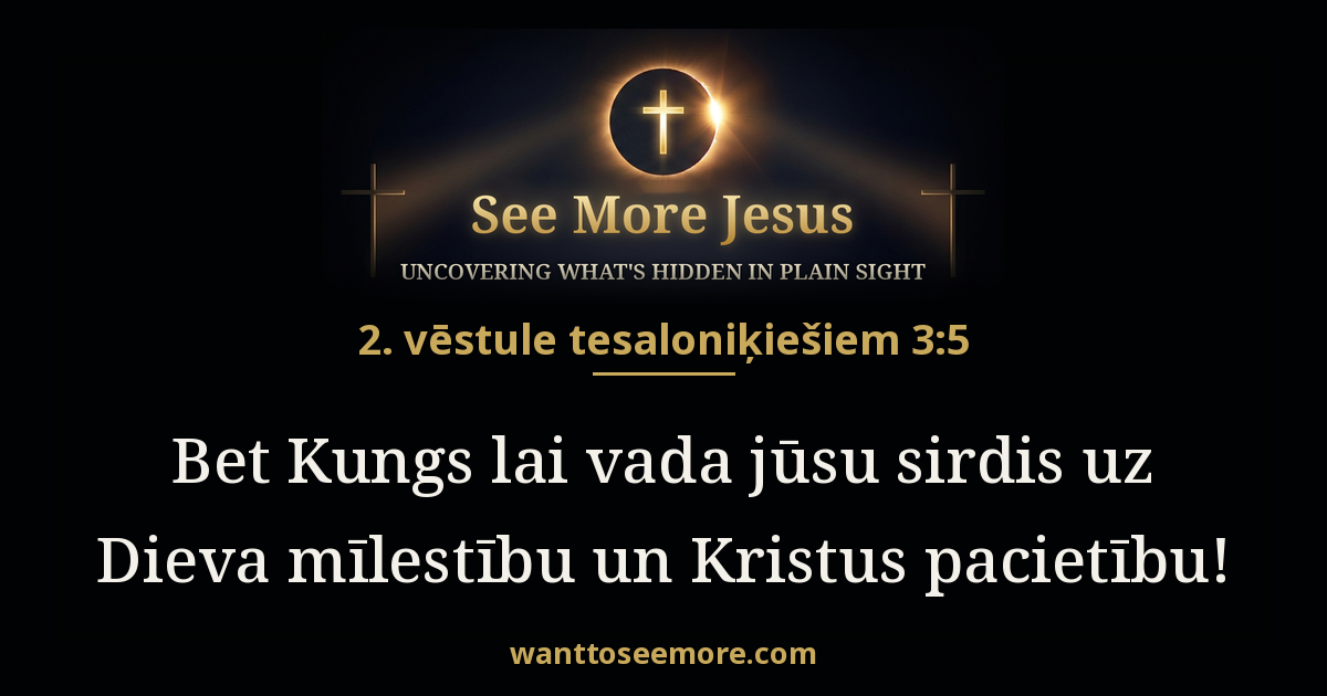2 Thessalonians 3:5