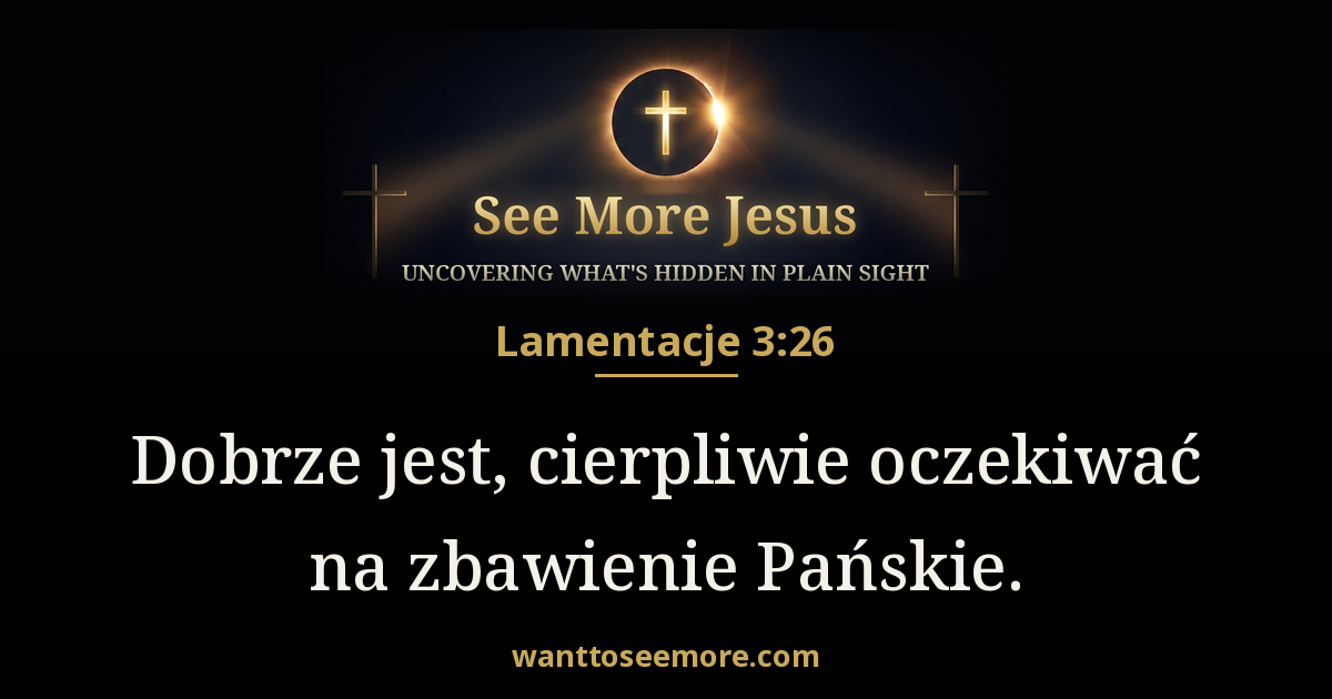 Lamentations 3:26