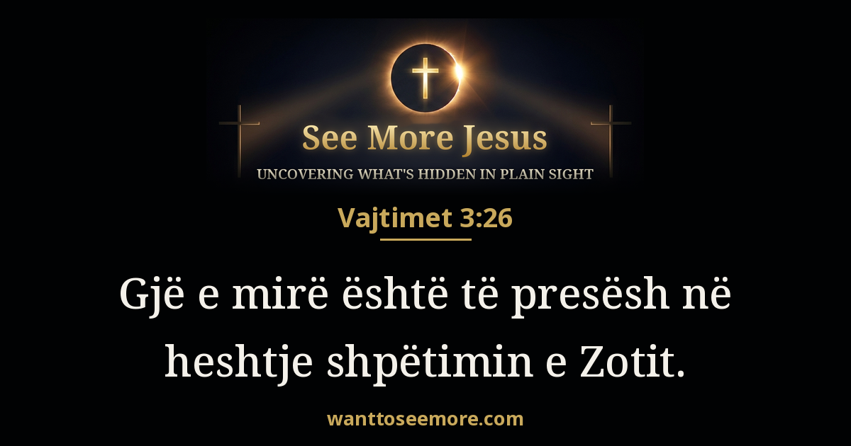 Lamentations 3:26