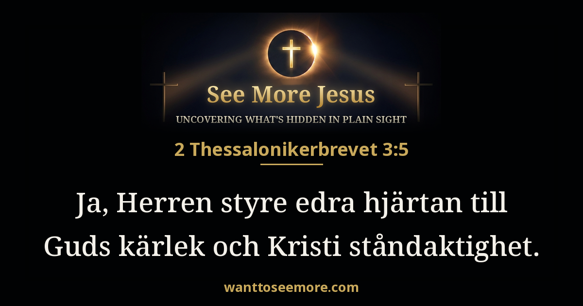 2 Thessalonians 3:5
