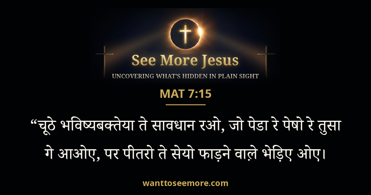 Matthew 7:15