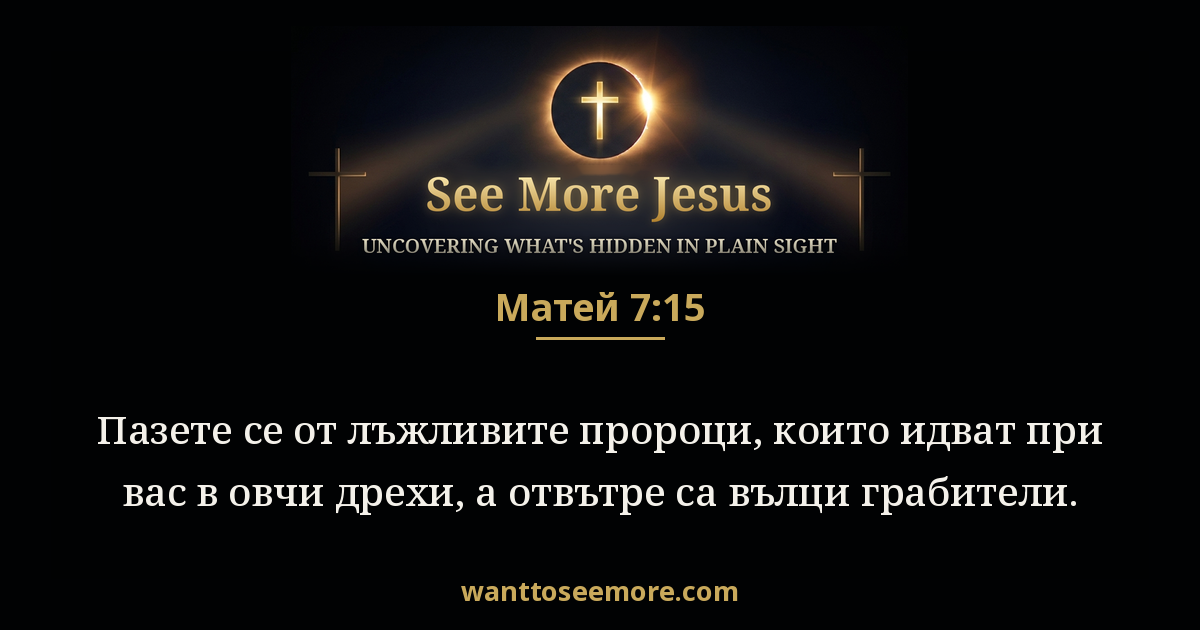 Matthew 7:15