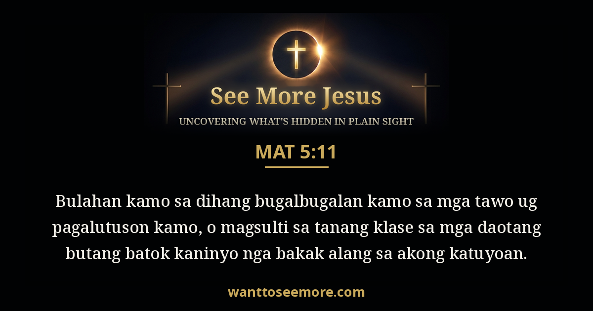 Matthew 5:11