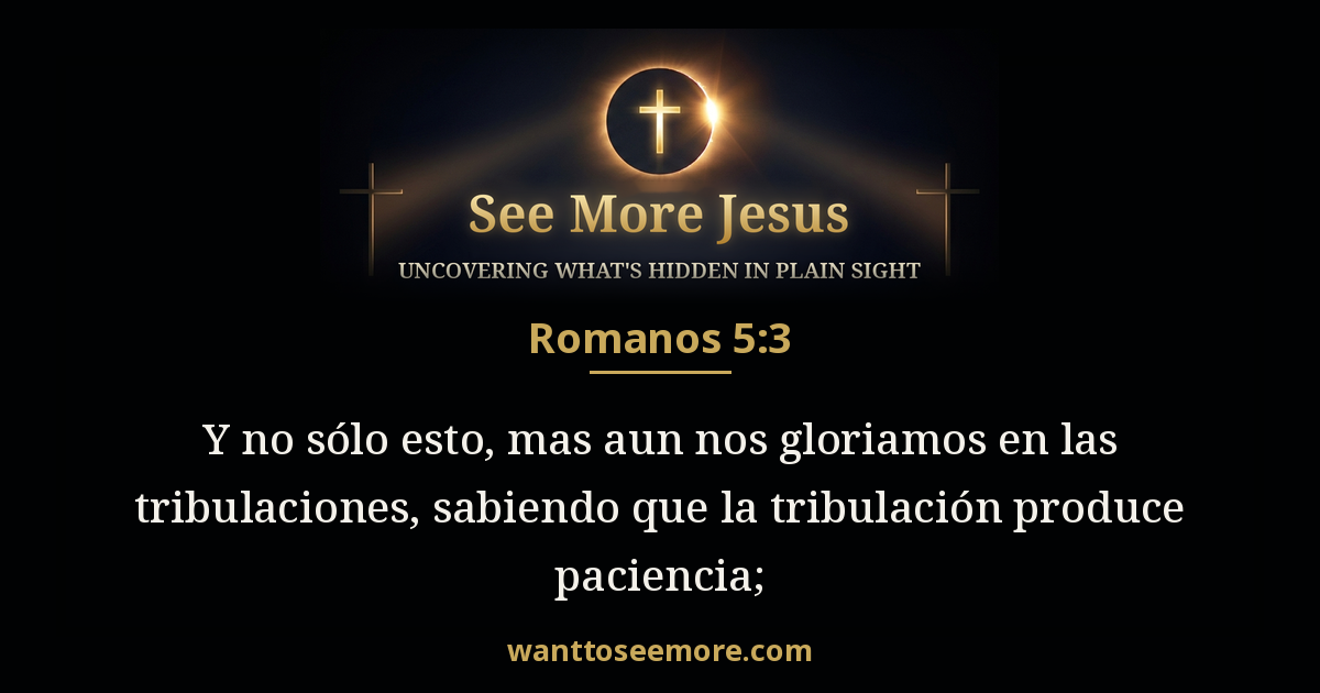 Romans 5:3