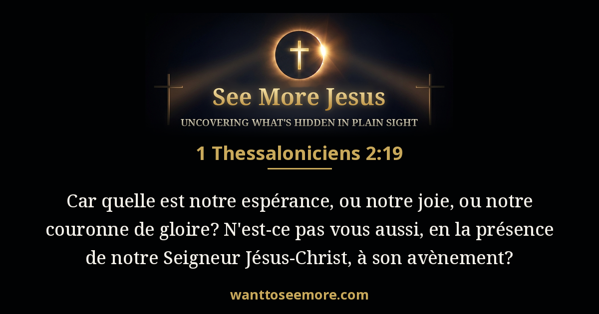 1 Thessalonians 2:19