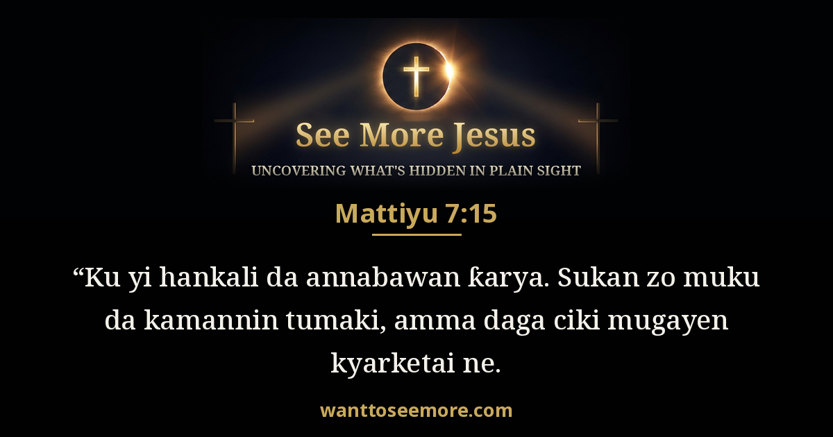 Matthew 7:15